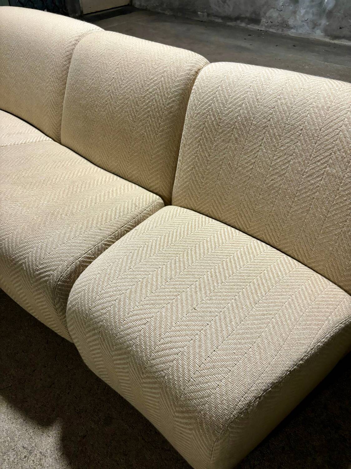 Vintage modular sofa