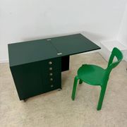 Old small modular desk from the 70s designed by Verena Huber, Flair Boy model