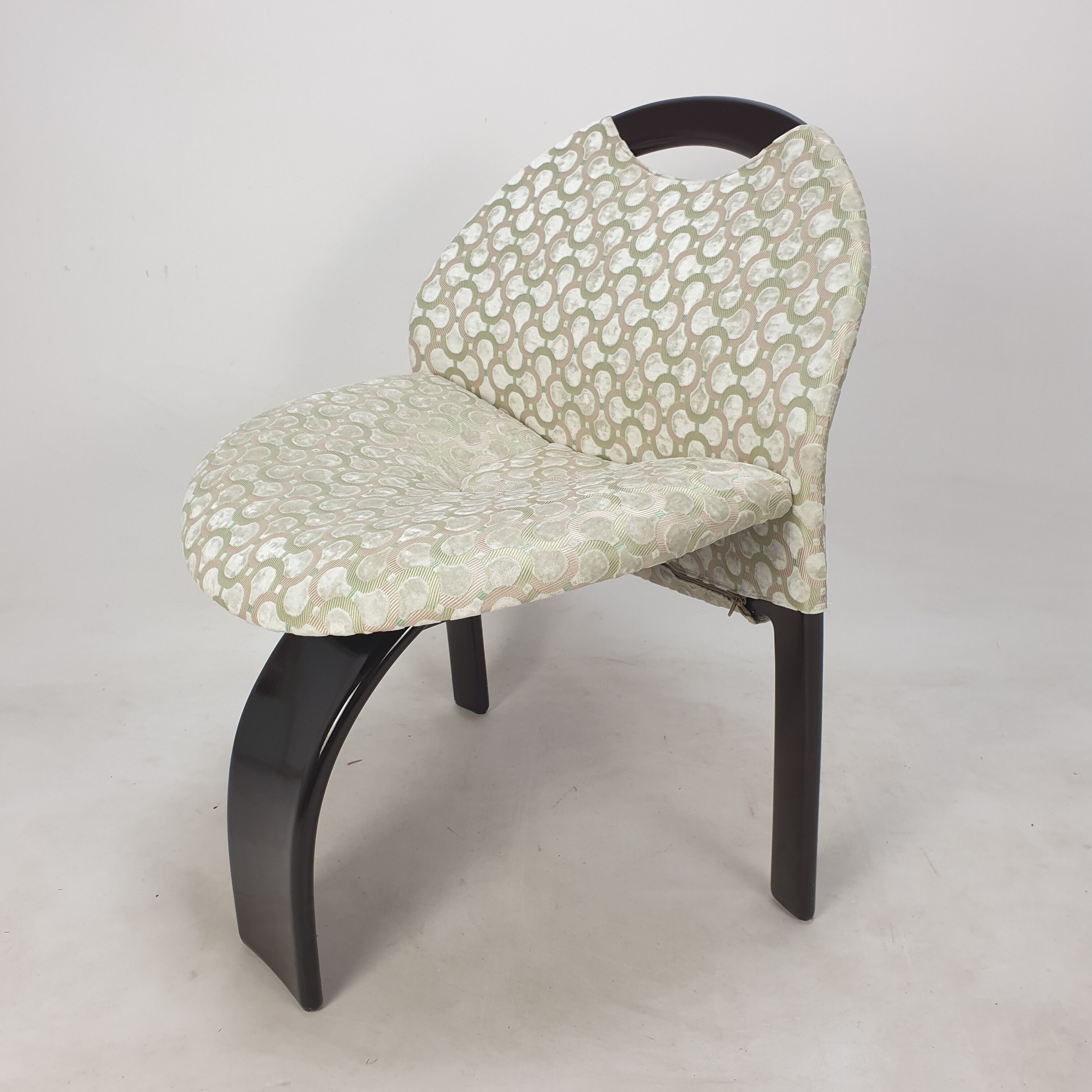 Set of 4 Giovanni Offredi Sail chairs by Saporiti Italy 1973