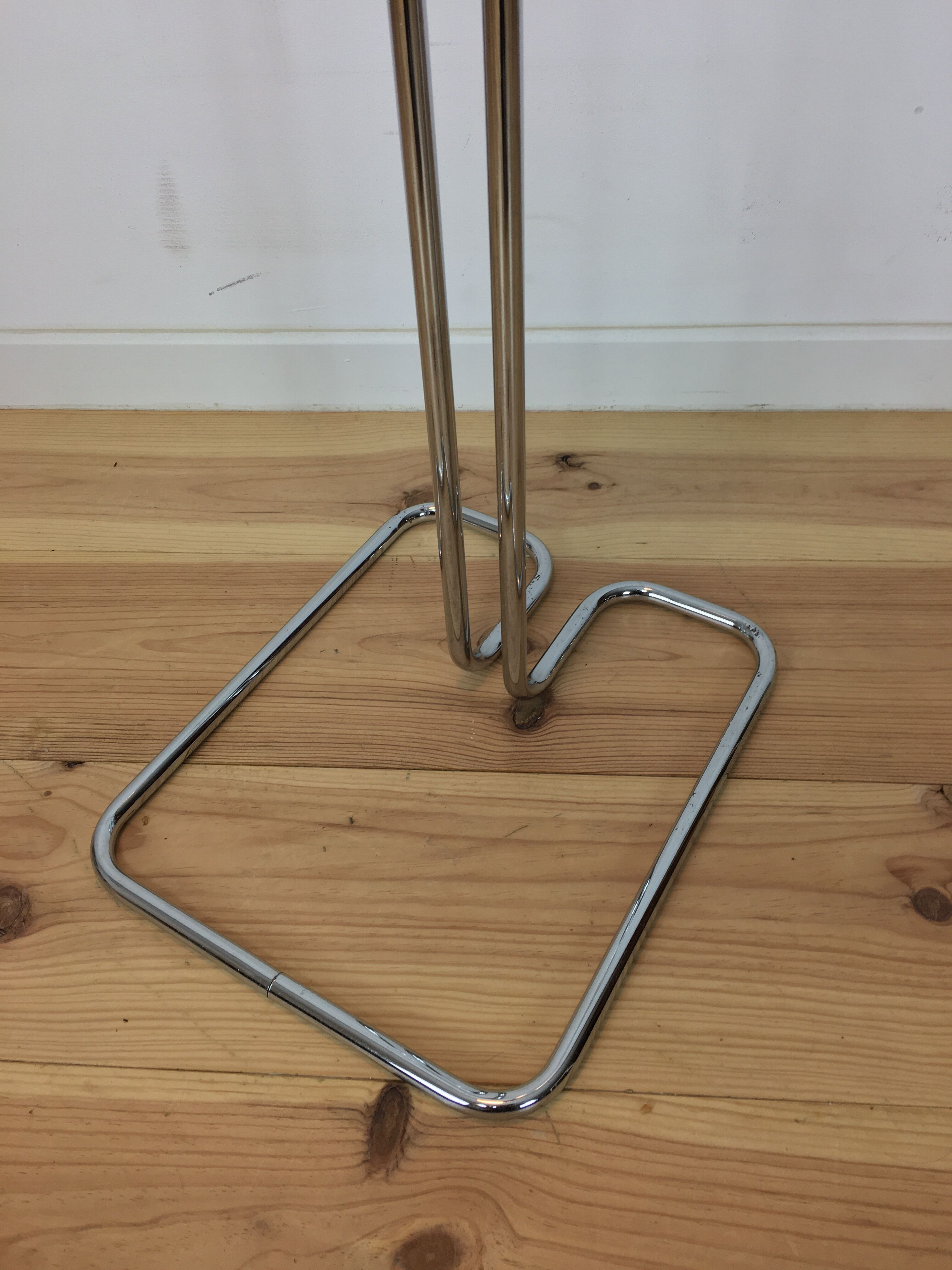 Lamppost for Ikea, space age, orange spot, 70s