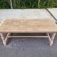 19th century solid oak extendable farmhouse table with drawer 200cm