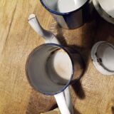 Ensemble en email bleu