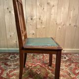 Set of 6 art deco chairs
