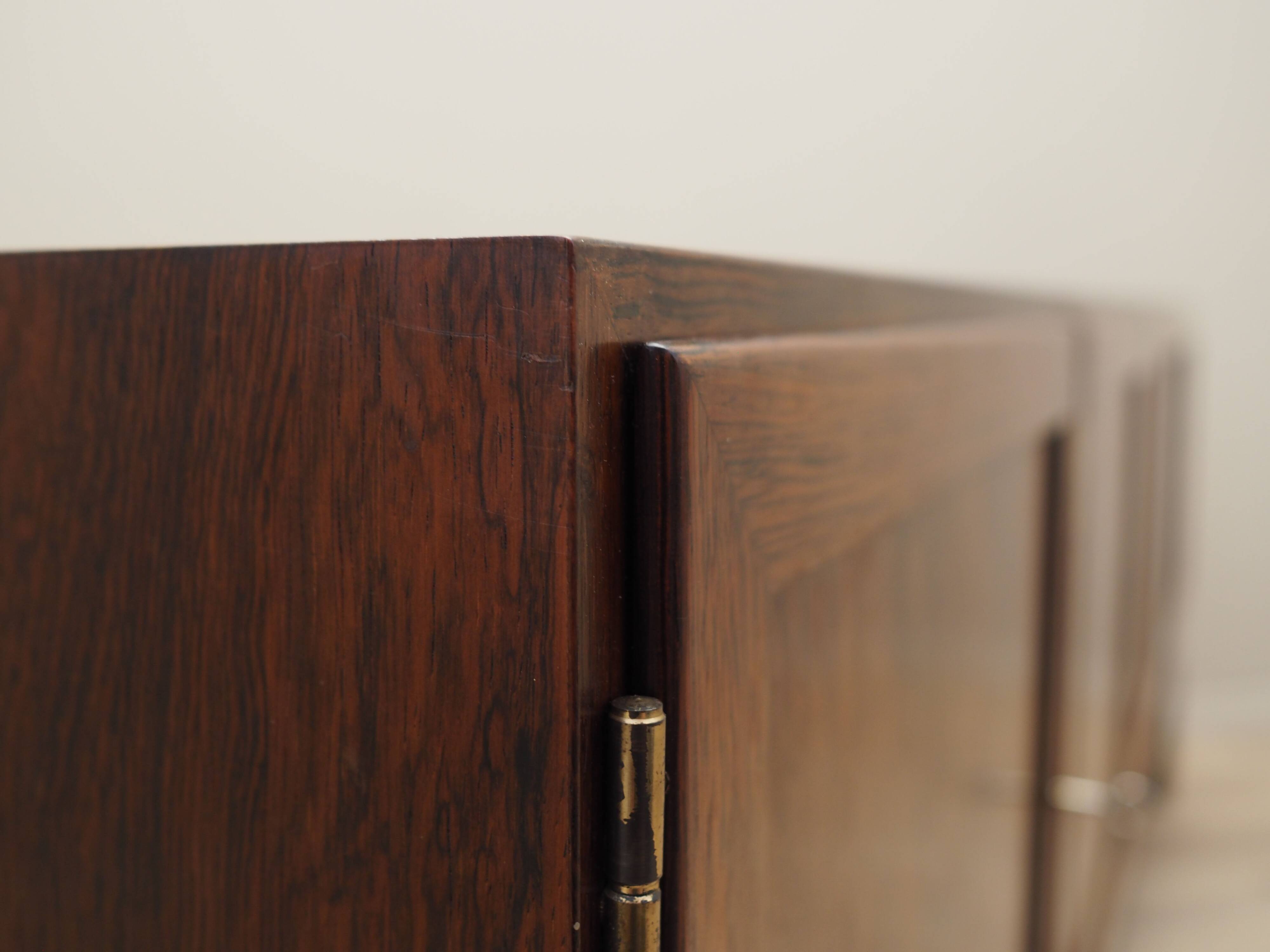 Enfilade en palissandre, design danois, années 1960, designer : Severin Hansen, produit
