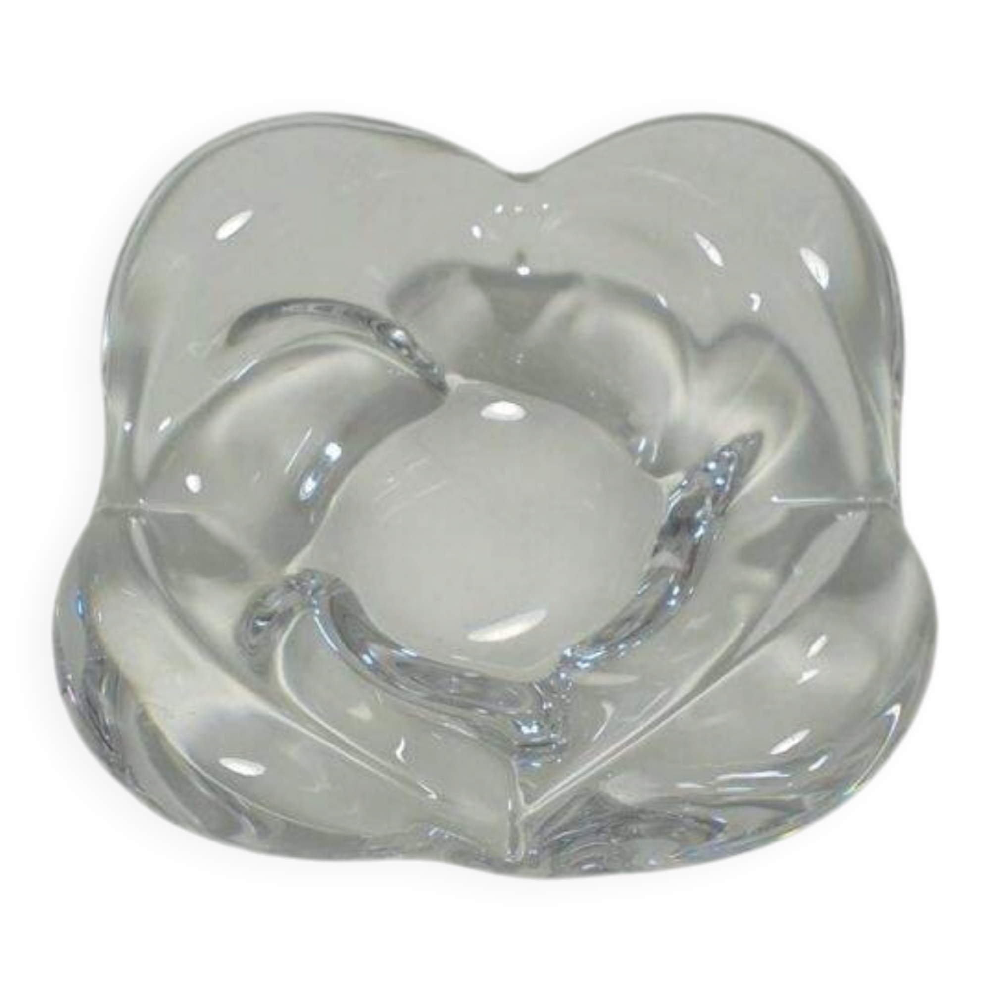 Crystal trinket tray