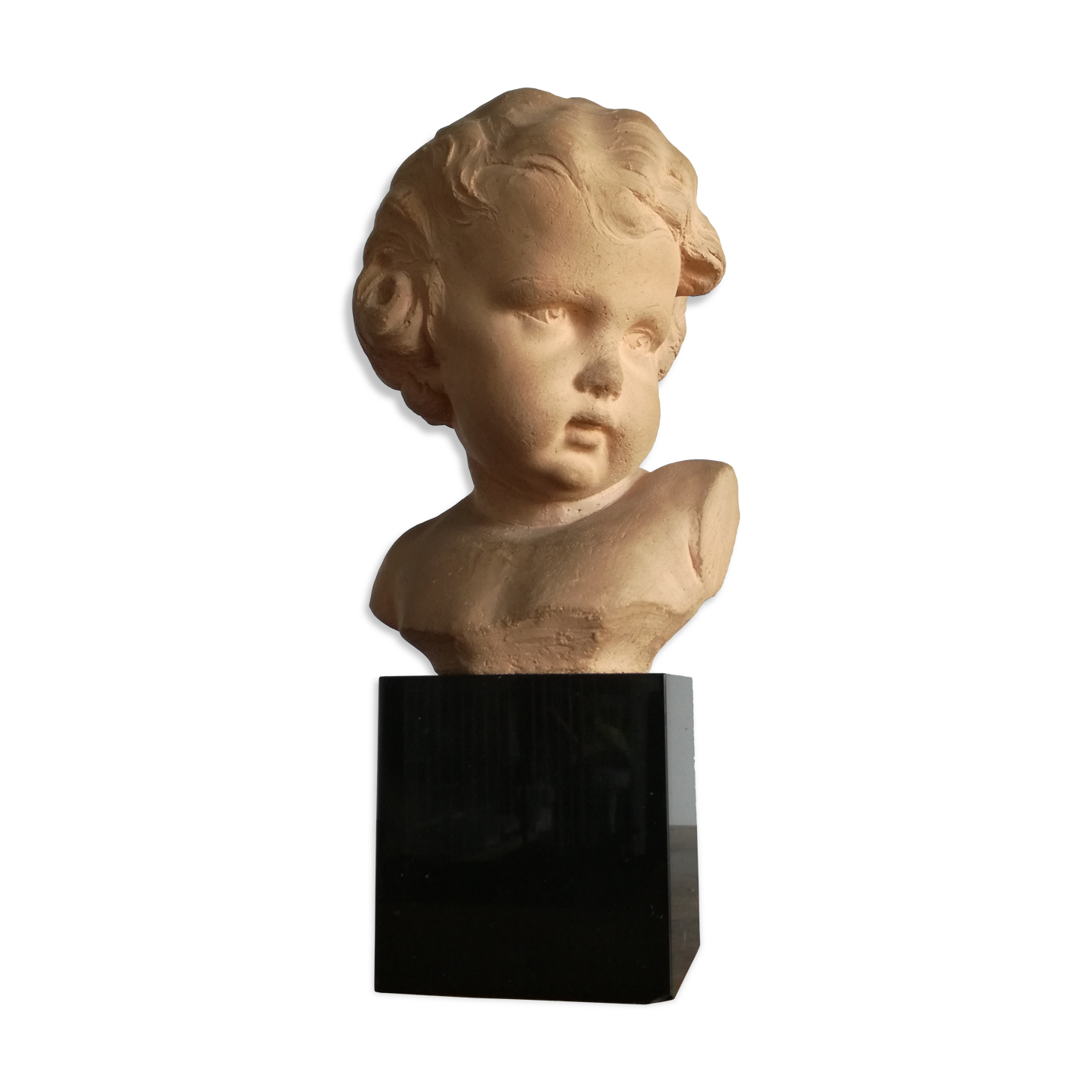 Bust of former child terracotta signed George