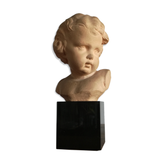 Bust of former child terracotta signed George