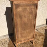 Chiffonnier bois brut 5 tiroirs