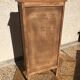 Raw wood chest of drawers with 5 drawers