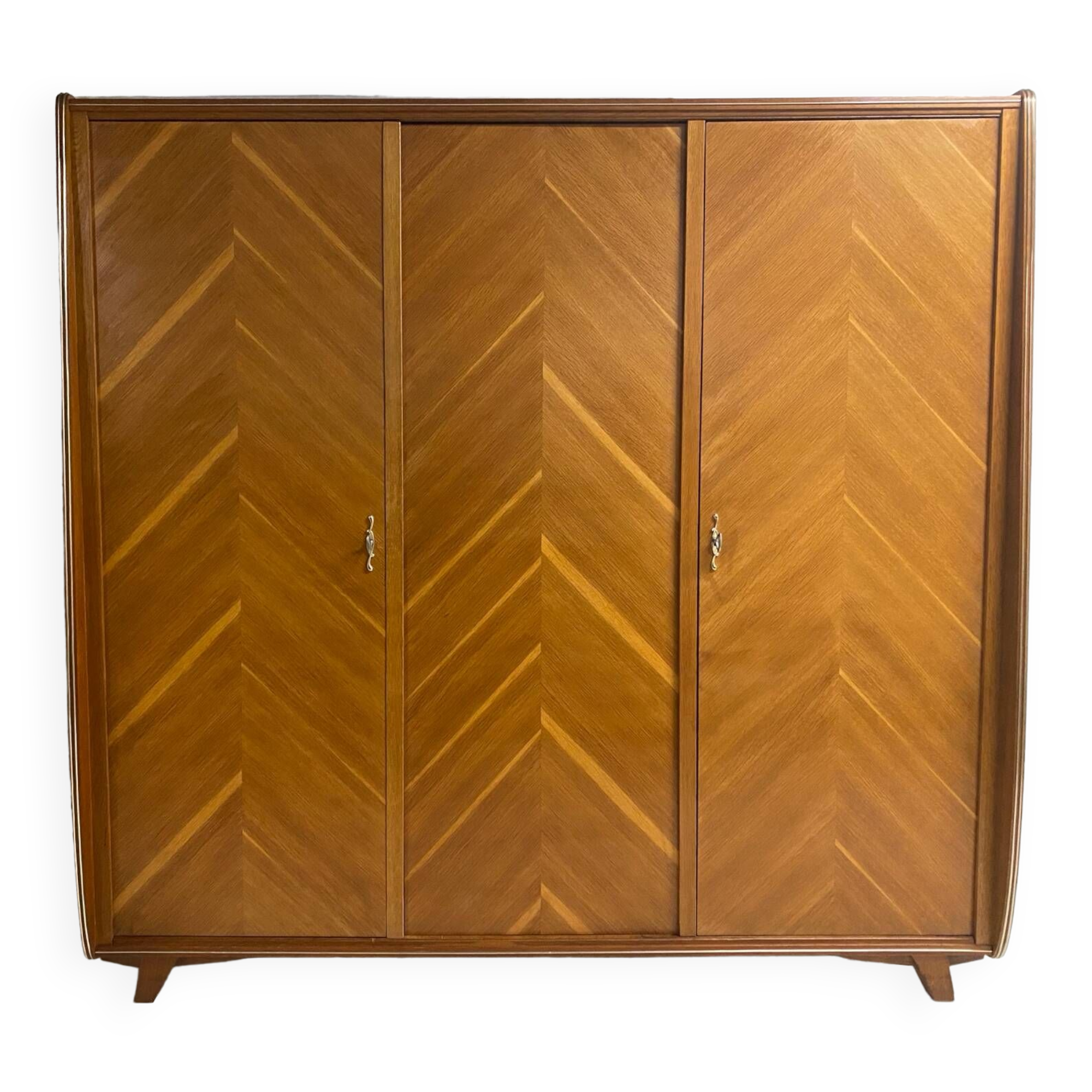 Vintage compass foot wardrobe