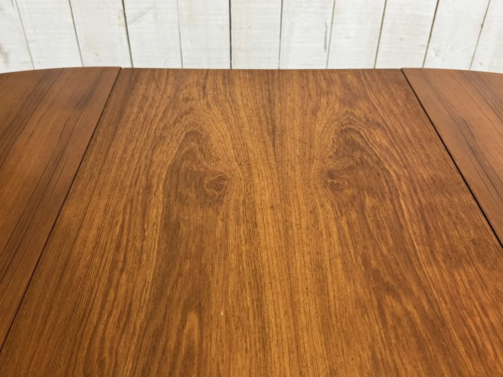 1970s teak table with 1 extension