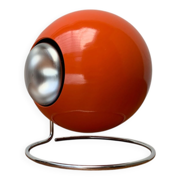 Mid-century space globe table lamp by Erco, 1970s.