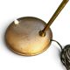 Vintage 1950s Diabolo desk lamp – celadon green & brass