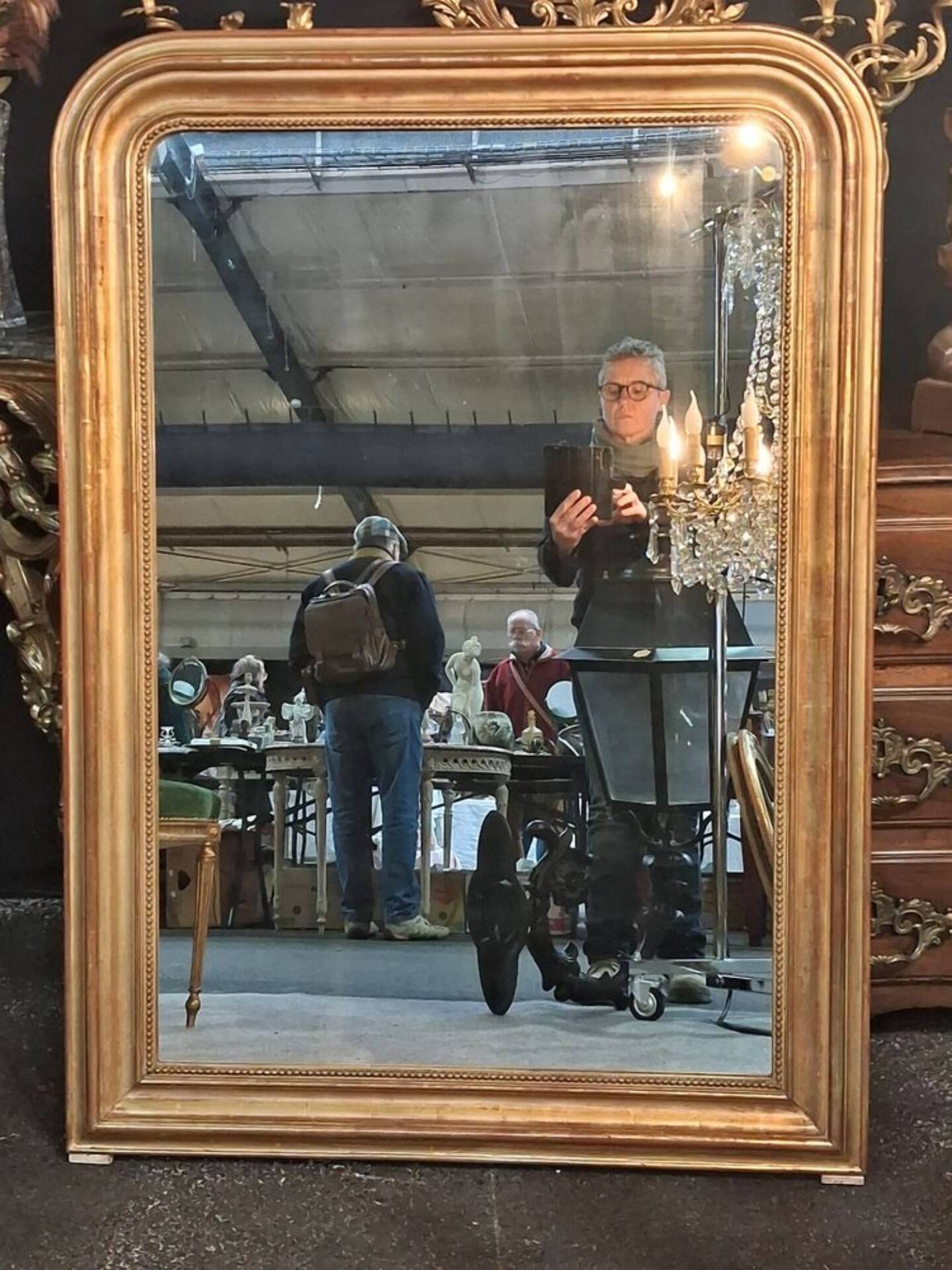 Louis Philippe mirror 130x93