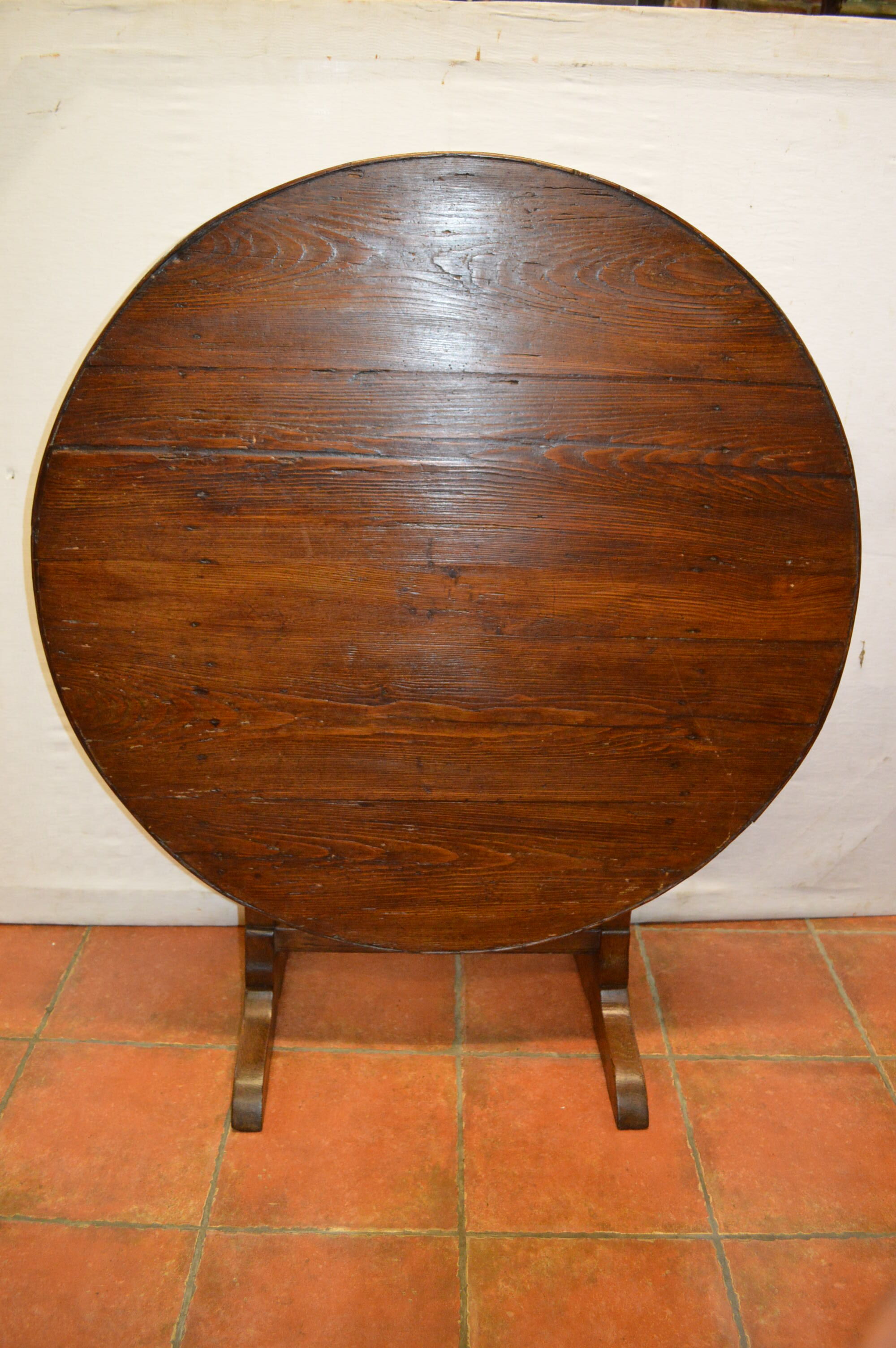 Table champenoise en chêne et sapin