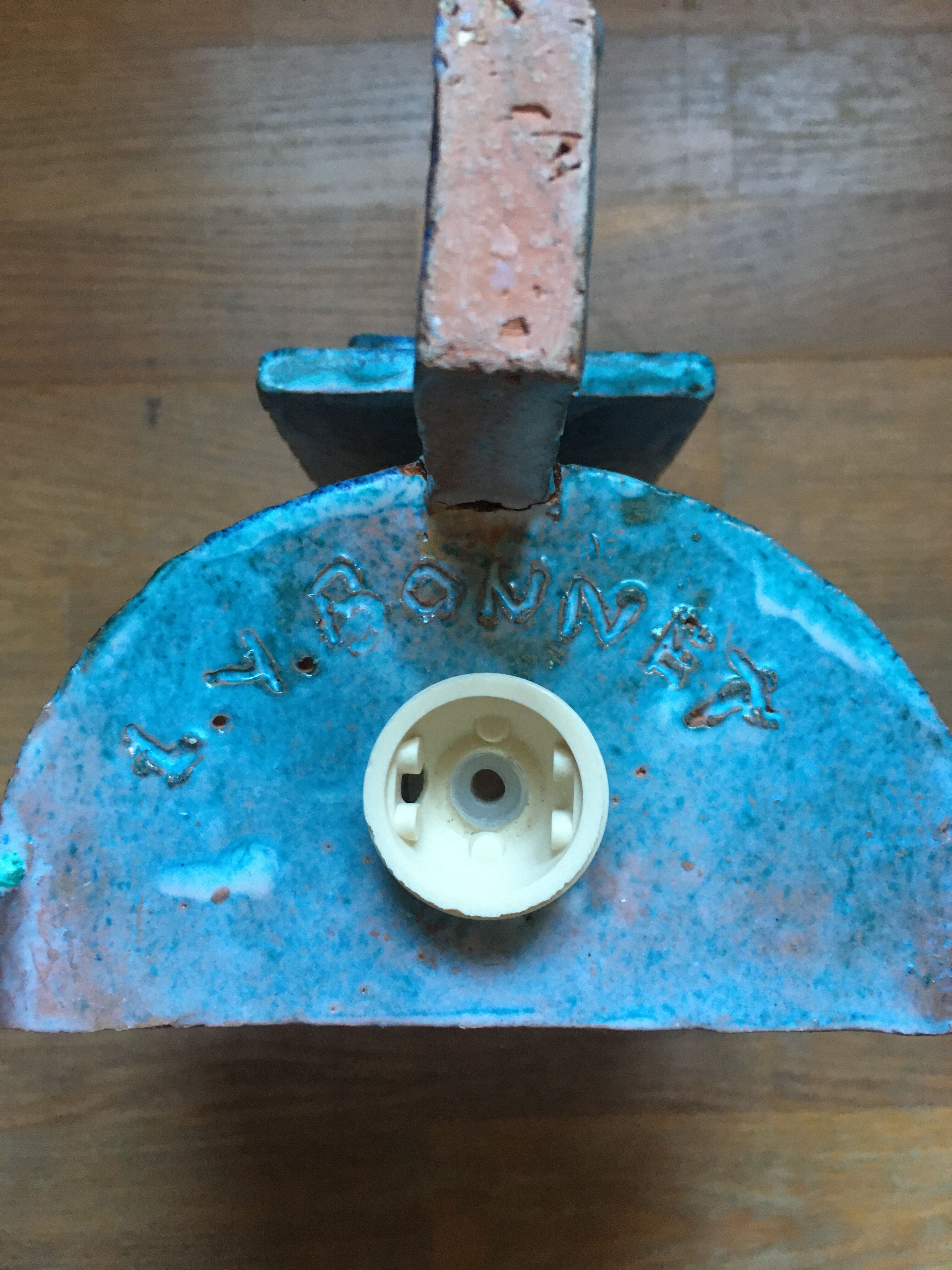 Ceramics sconce by Louis Yves Bonnet, 1950s