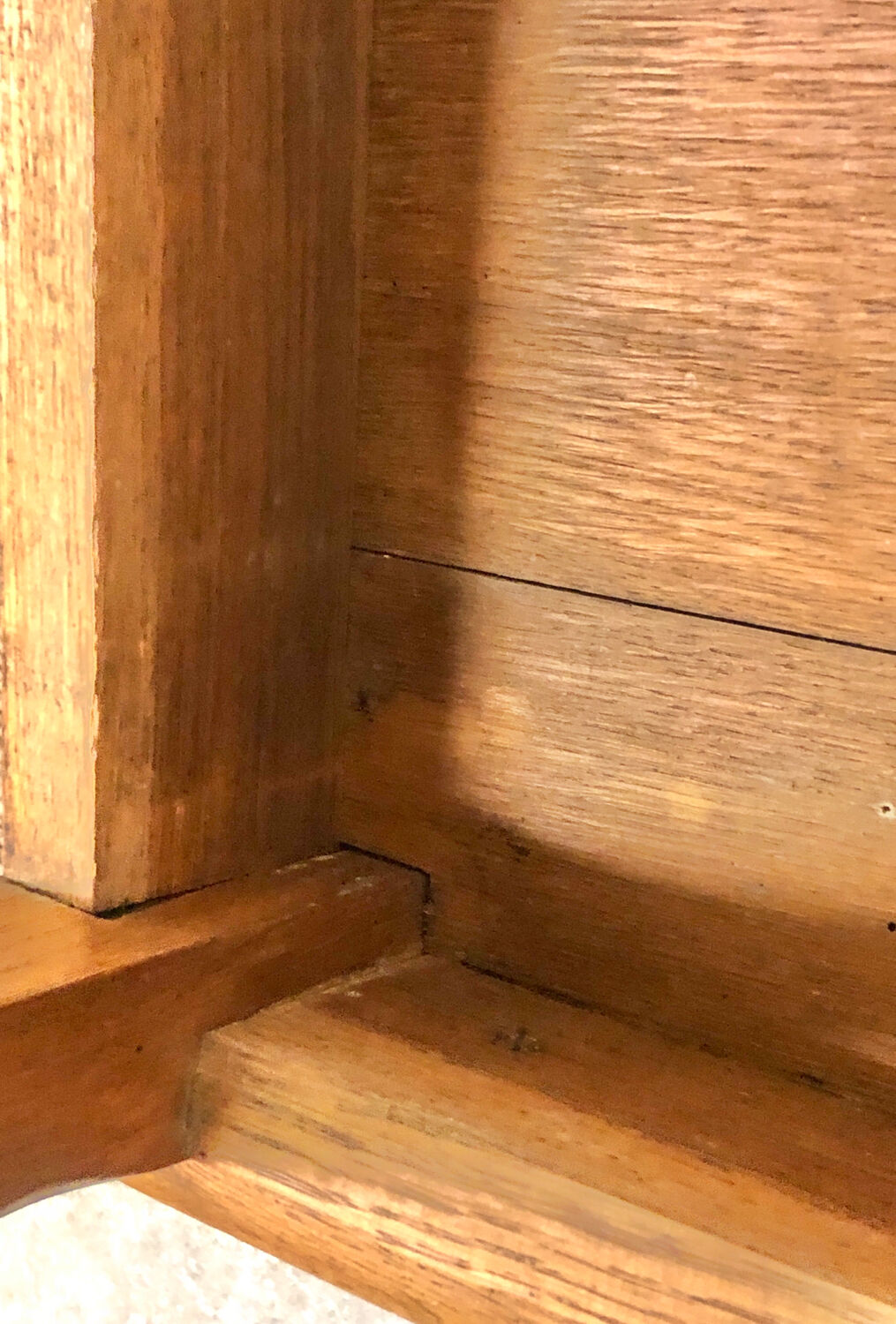 Reconstruction period armchair, René Gabriel style, 1950s