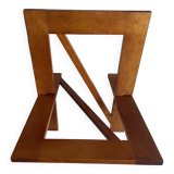 Wooden magazine rack