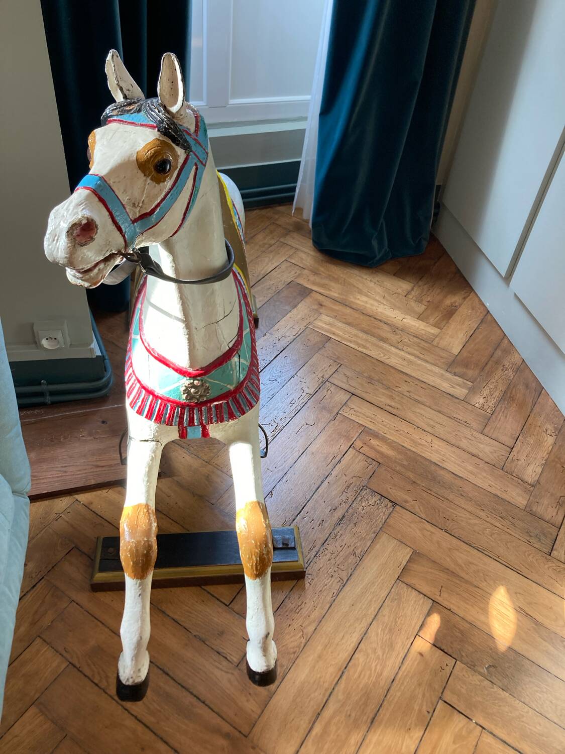 Carousel wooden horse