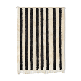 Tapis marocain moderne blanc