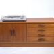 Scandinavian Hifi teak furniture, 1970s