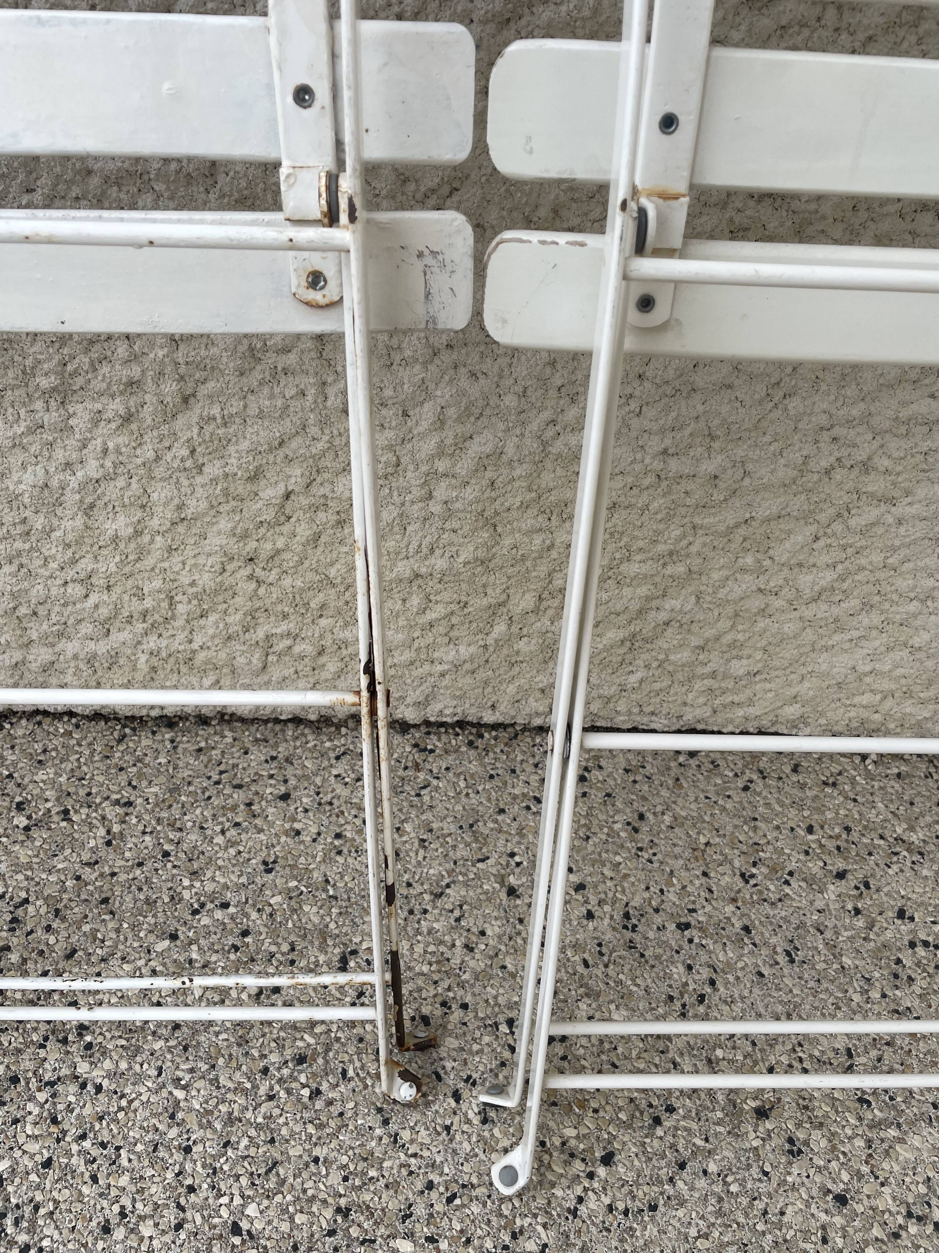 Pair of vintage folding chairs