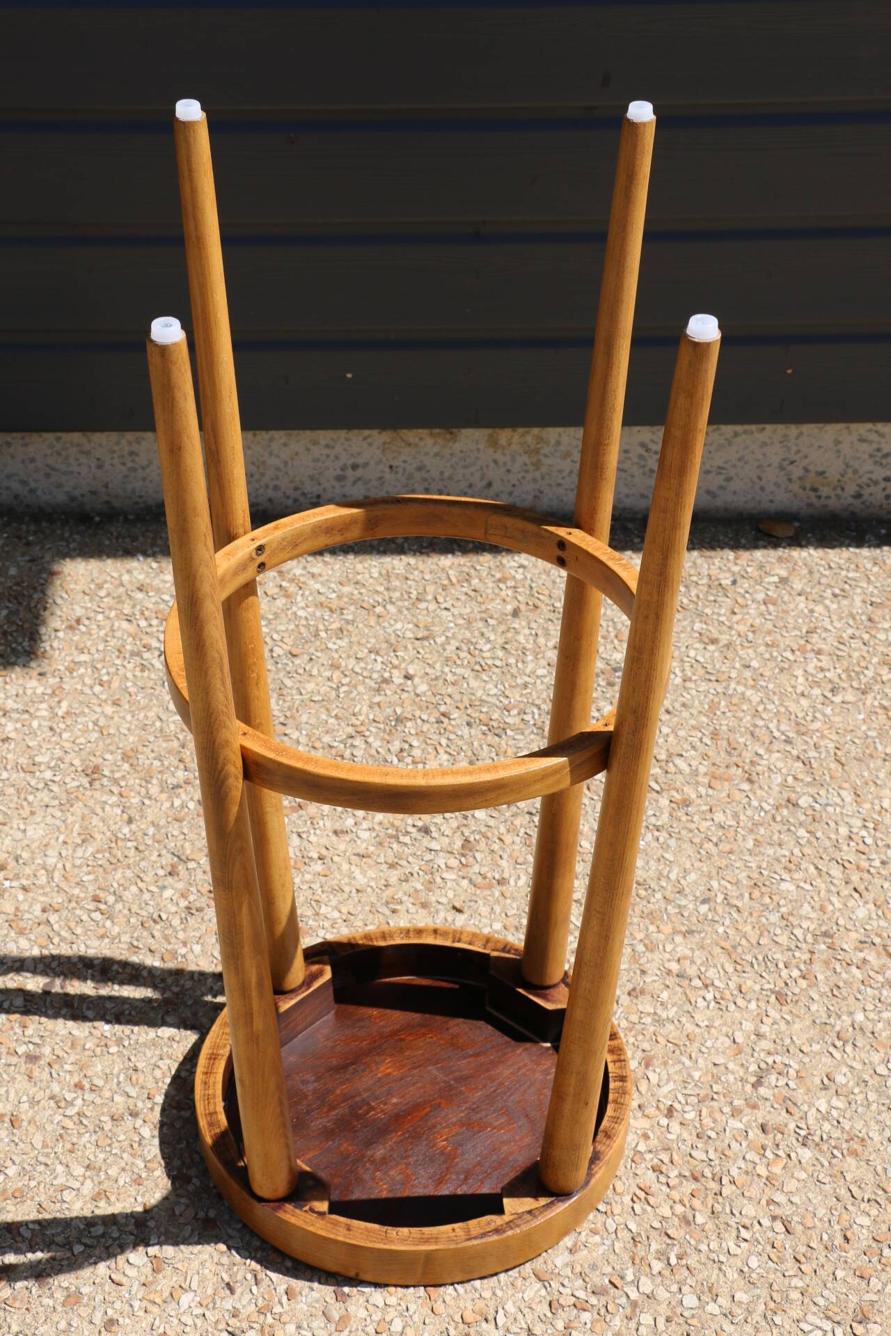 4 Baumann stools, light beech, 790mm