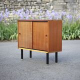 Meuble ARP Minvielle, meuble de rangement vintage, porte coulissante, décoration intérieur, 50's