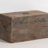 Antique chest in dark tones (c.1920) #6