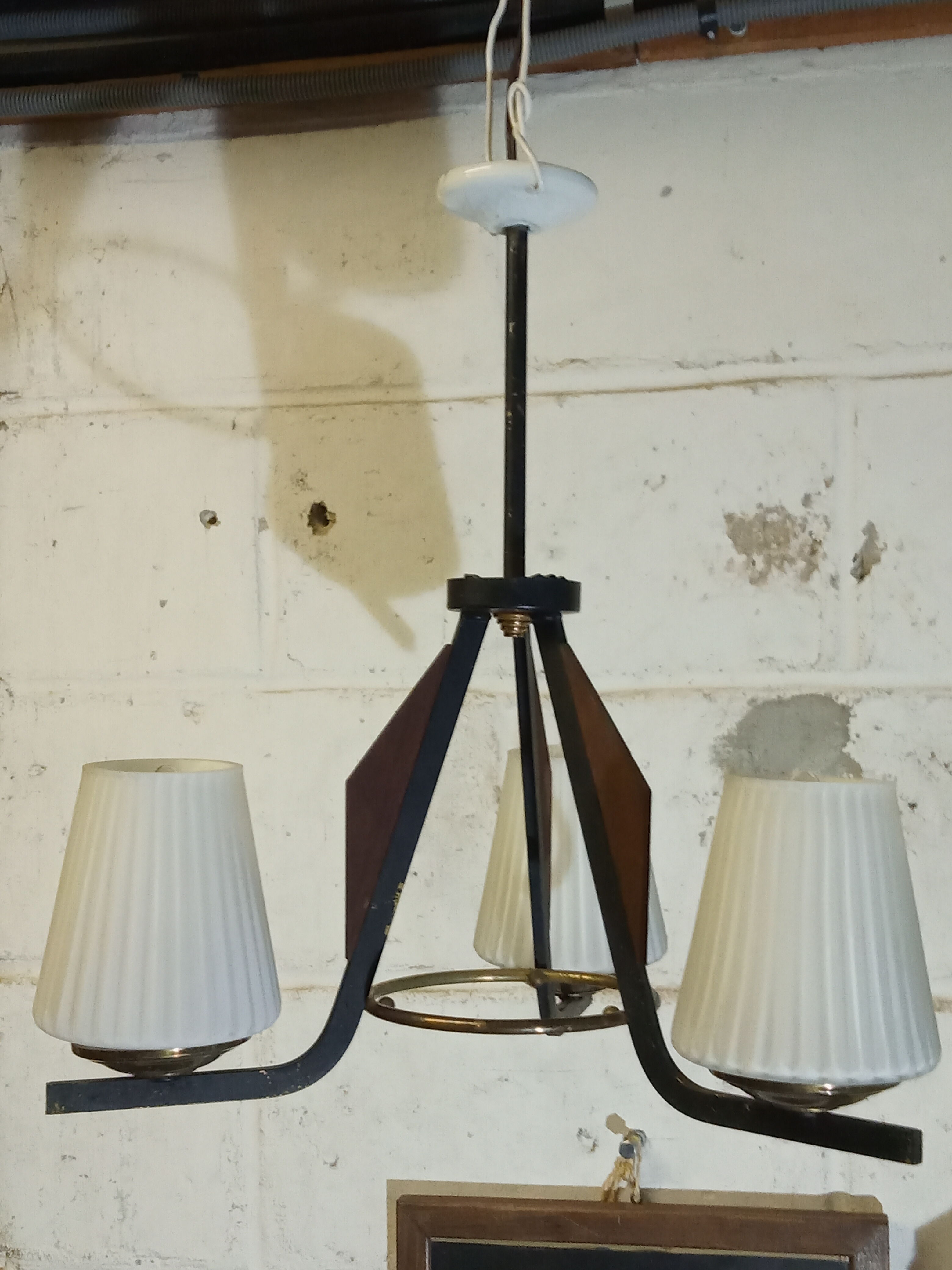 Lustre scandinave des années 60