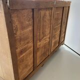 Grand buffet Art Déco en chêne massif - Enfilade vintage