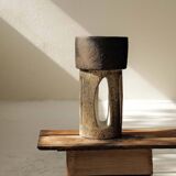 Large sculptural glazed ceramic planter, circa 1970