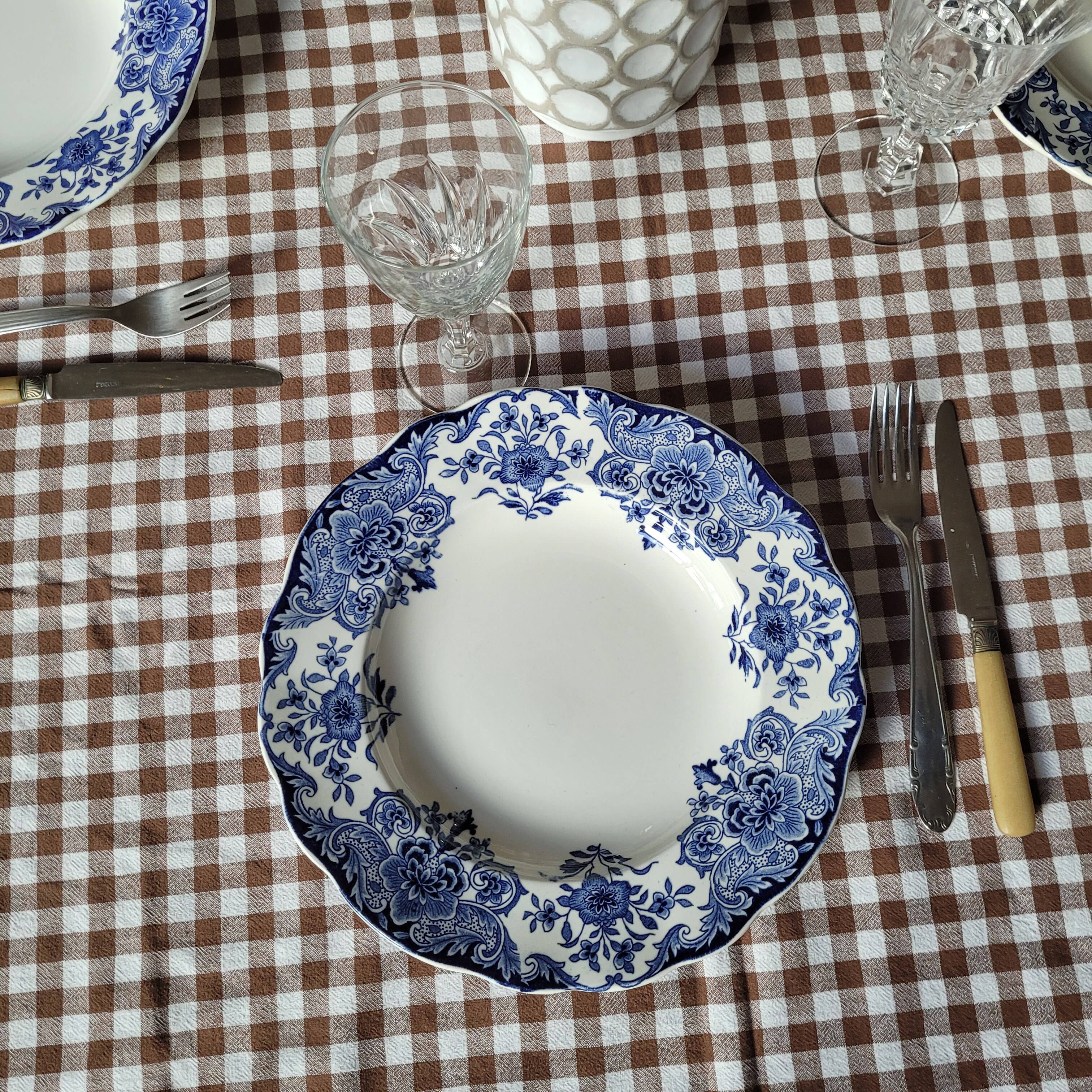 La Redoute x Selency set of 4 Dordrecht hollow plates