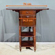 Petite table à volets en acajou, maison lemarchand, a. lemoine – milieu xixe