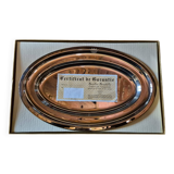 Plat de service ovale