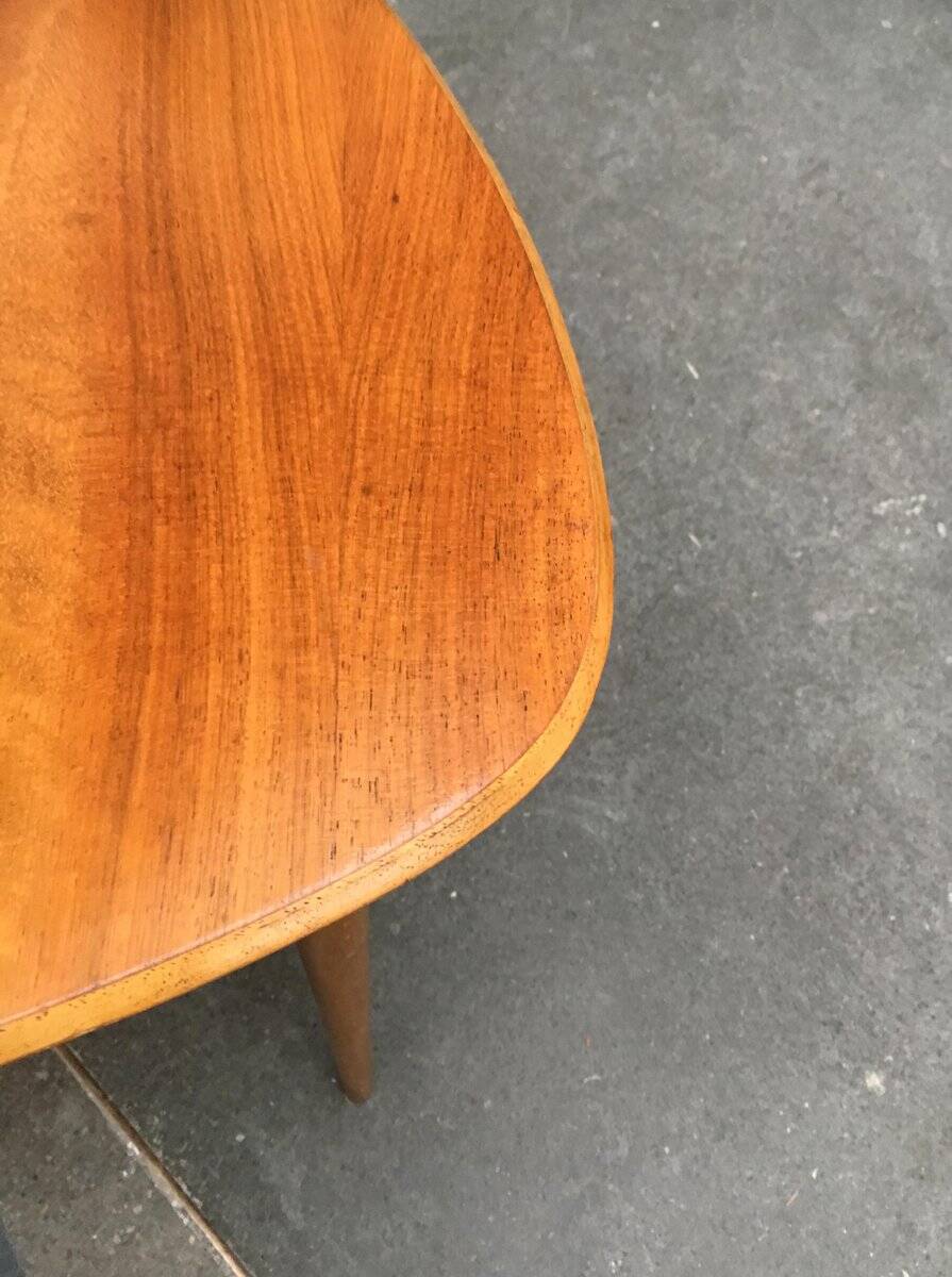 Mid-century tripod coffee table