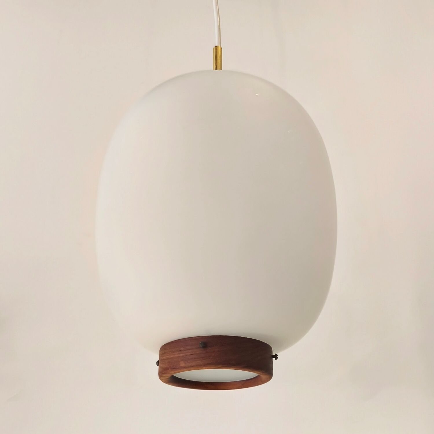 Scandinavian design pendant by Bent Karlby, Lyfa edition, 1960.
