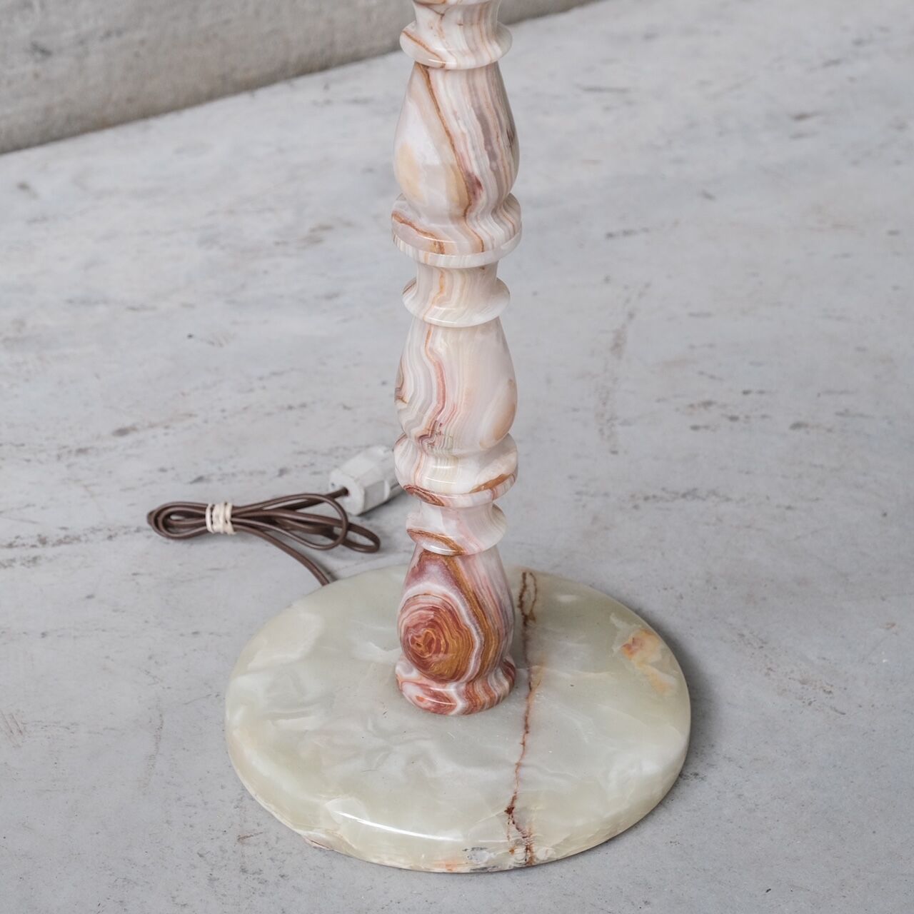 Onyx Mid-Century Swedish Floor Lamp