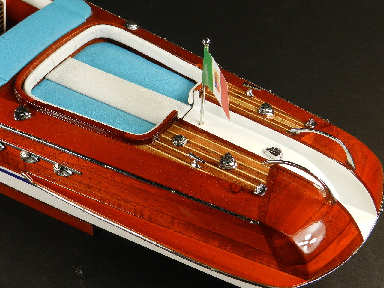 Model wooden boat Riva Aquarama 50 cm