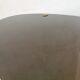 Oval coffee table in black opaline