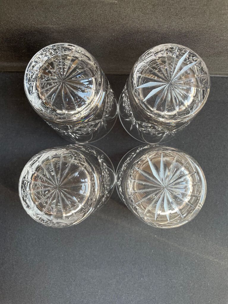 Whiskey glasses - hand-cut crystal