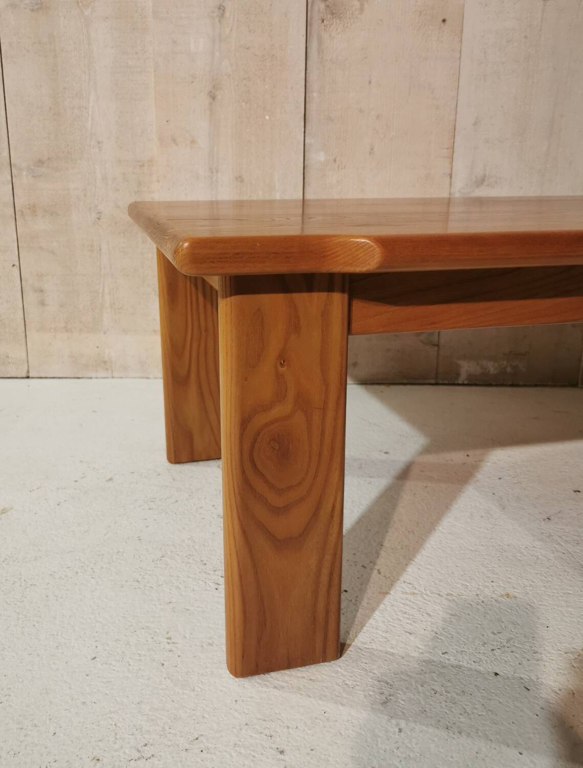 Coffee table in elm