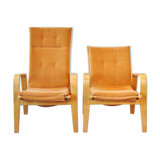 Set of 2 lounge chairs by Cees Braakman for Pastoe