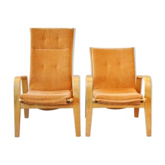 Ensemble de 2 fauteuils par Cees Braakman pour Pastoe