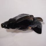 Soliflore poisson céramique vintage