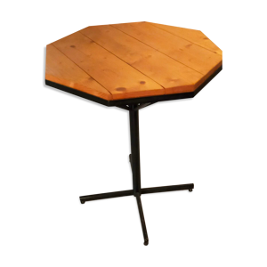 Table haute style industriel