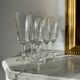 Set of 6 Luminarc champagne glasses
