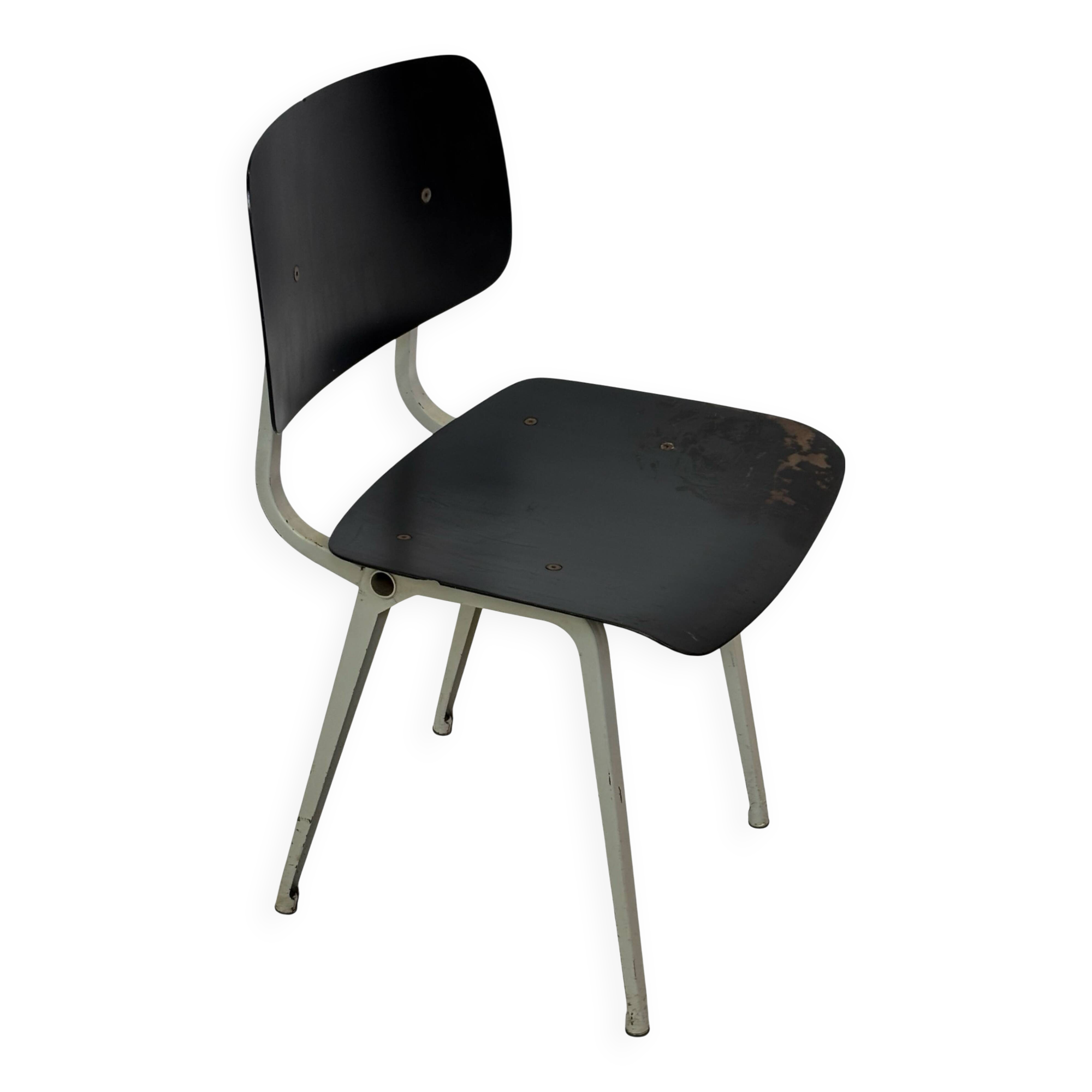 Vintage Friso Kramer Revolt Chair For Ahrend De Cirkel 1960