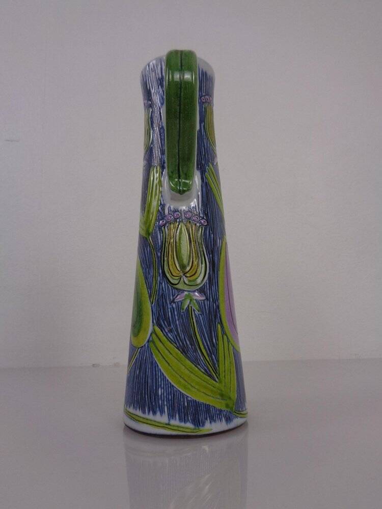 Studio ceramic jug from Laholm Keramik, Sweden, 1960s