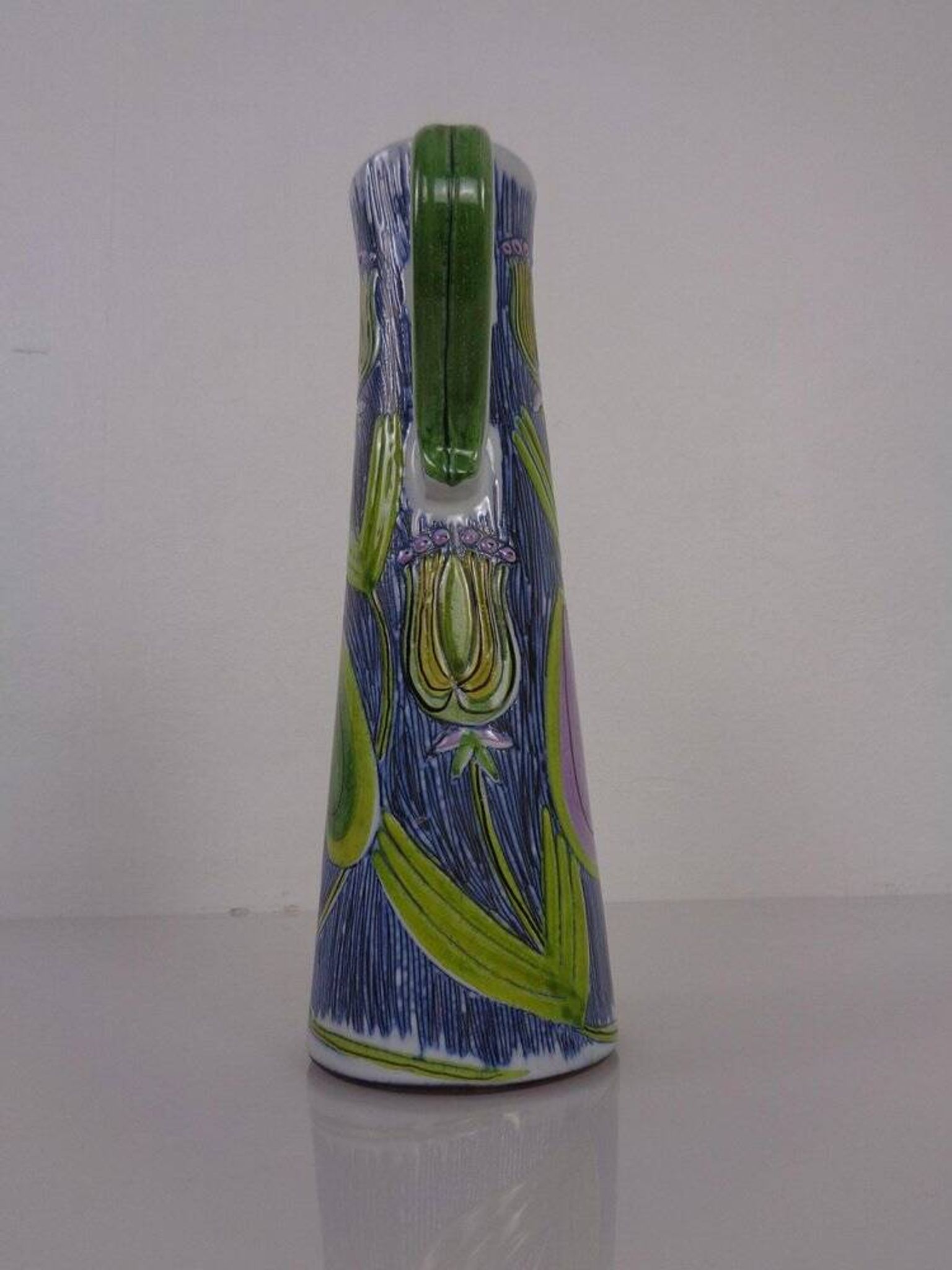 Studio Ceramic Jug from Laholm Keramik, Sweden, 1960s